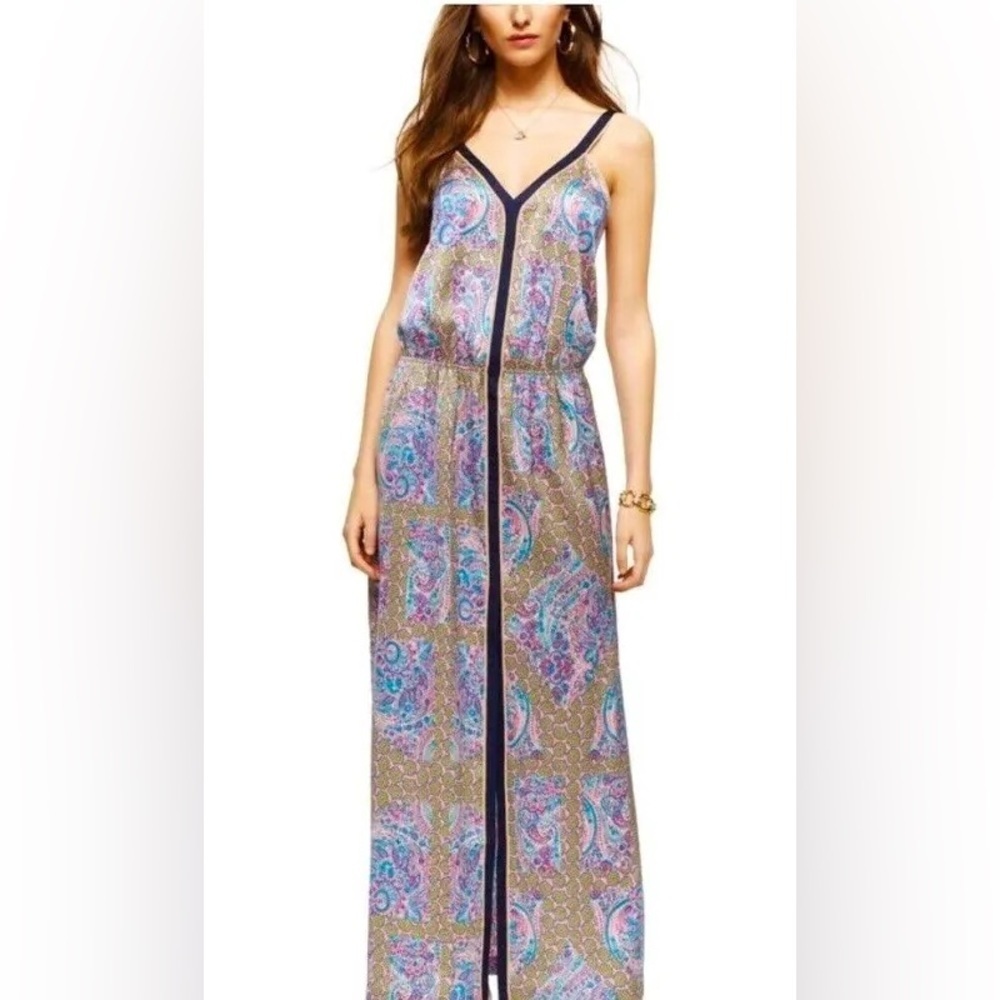 Juicy Couture x Revolve Imperial Starflower Sateen Maxi Dress Size 4 (S/M) - Picture 4 of 15